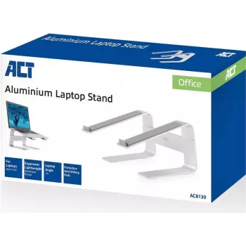 ACT AC8130 Supporto per notebook 15,6 pollici, grigio