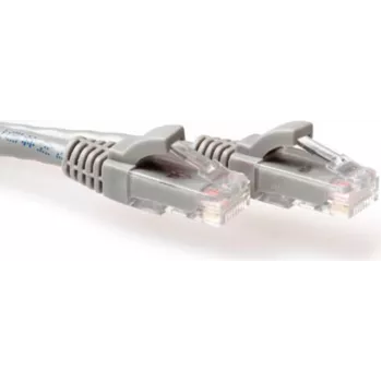 ACT cavo patch grigio 5m LSZH U/UTP CAT6A con connettori RJ45 (IB1105)