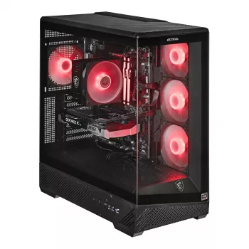 Actina PC desktop AMD Ryzen 5 5600 16GB DDR4 500GB SSD NVIDIA GeForce RTX 5060 Windows 11 Home Midi Tower nero