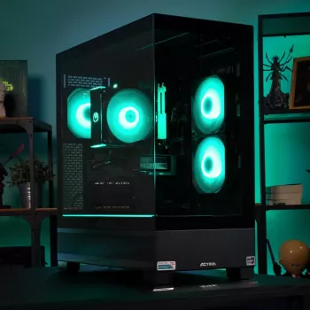 ACTINA PC AMD Ryzen 5 5600X 32 GB DDR4-SDRAM 1 TB SSD NVIDIA GeForce RTX 5060 Midi Tower nero