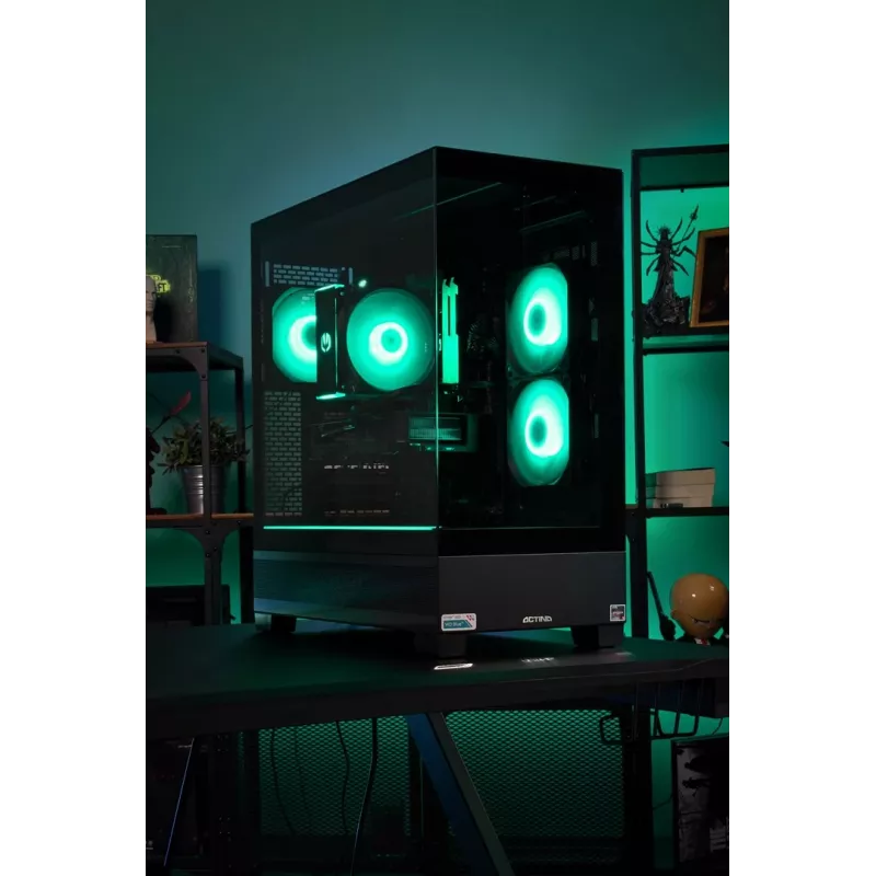 ACTINA PC AMD Ryzen 5 5600X 32 GB DDR4-SDRAM 1 TB SSD NVIDIA GeForce RTX 5060 Midi Tower nero