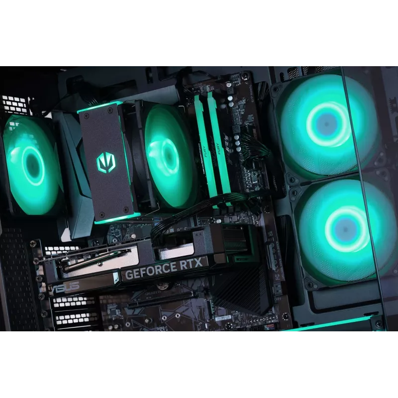 ACTINA PC AMD Ryzen 5 5600X 32 GB DDR4-SDRAM 1 TB SSD NVIDIA GeForce RTX 5060 Midi Tower nero