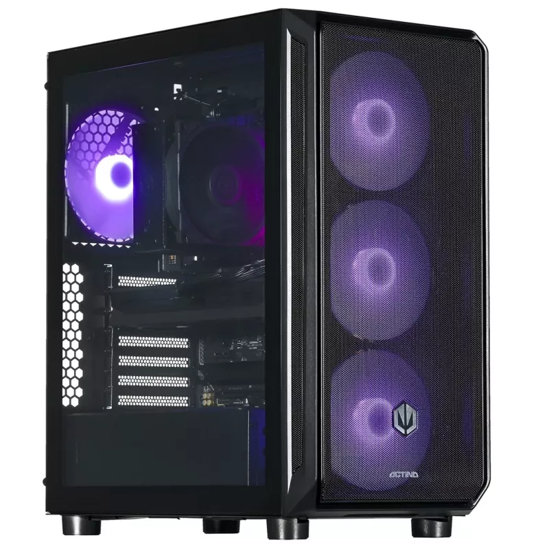 Actina PC AMD Ryzen 5 7600X3D 32 GB DDR5-SDRAM 2 TB SSD NVIDIA GeForce RTX 5070 Midi Tower nero