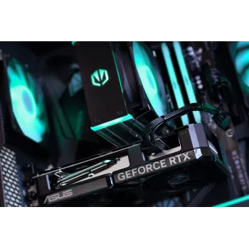 ACTINA PC AMD Ryzen 7 8700F 32 GB DDR5-SDRAM 1 TB SSD NVIDIA GeForce RTX 5060 Windows 11 Home Midi Tower nero