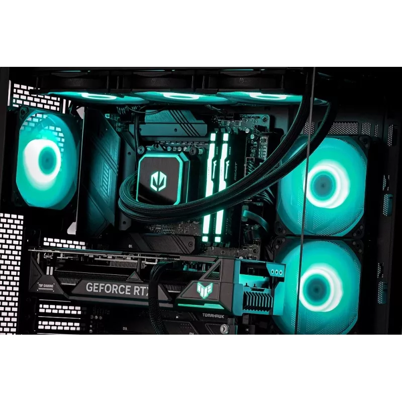 Actina PC AMD Ryzen 7 9800X3D 32 GB DDR5-SDRAM 2 TB SSD NVIDIA GeForce RTX 5090 Midi Tower nero