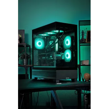 Actina PC AMD Ryzen 7 9800X3D 32 GB DDR5-SDRAM 2 TB SSD NVIDIA GeForce RTX 5090 Midi Tower nero