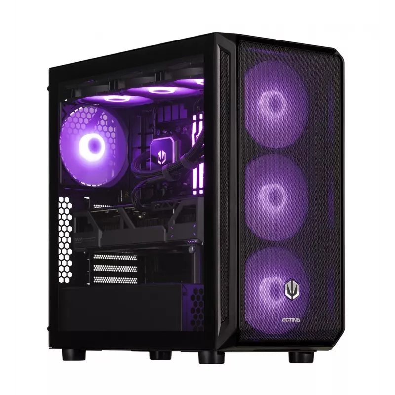 ACTINA PC AMD Ryzen 9 9900X 32 GB DDR5-SDRAM 2 TB SSD NVIDIA GeForce RTX 5070 Midi Tower nero