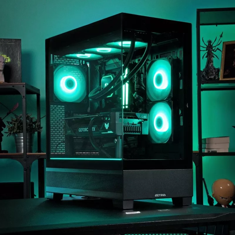 ACTINA PC Intel Core i5-14600KF 32 GB DDR5-SDRAM 1 TB SSD NVIDIA GeForce RTX 5060 Midi Tower nero