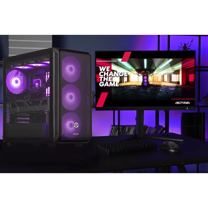 ACTINA PC Intel Core i7-14700KF 32 GB DDR5-SDRAM 2 TB SSD NVIDIA GeForce RTX 5080 Midi Tower nero