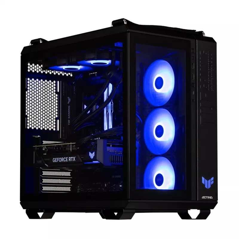 Actina PC Intel Core Ultra 9 285K 64 GB DDR5-SDRAM 2 TB SSD NVIDIA GeForce RTX 5090 Midi Tower nero