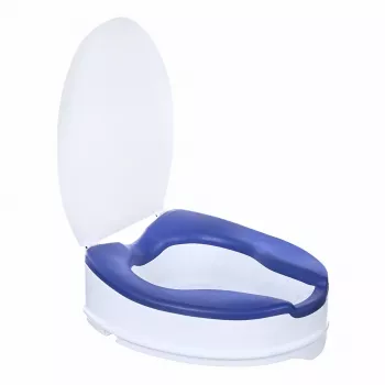 ACTIONMED rialzo per WC con coperchio, rialzo 10 cm, SoftRelief NT500AM