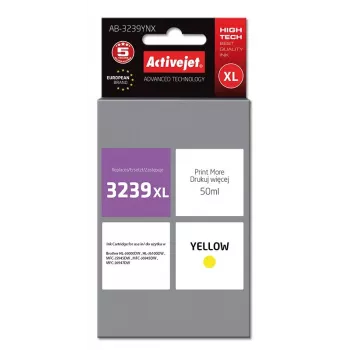 Activejet AB-3239YNX Supreme Cartuccia d'inchiostro gialla (50 ml, compatibile con Brother LC3239XLY)