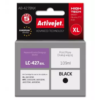 Activejet AB-427BNX cartuccia d'inchiostro compatibile Brother nero 109 ml alta resa