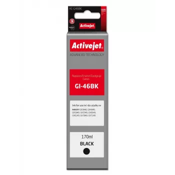 Activejet AC-G46BK cartuccia d'inchiostro compatibile nera per Canon PIXMA serie G, 170 ml, Supreme Line
