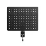 Activejet APB-002B Organizer da scrivania rotante con parete forata, nero opaco