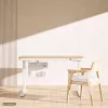 Activejet APB-002W Organizer da scrivania rotante con parete forata, grigio e bianco
