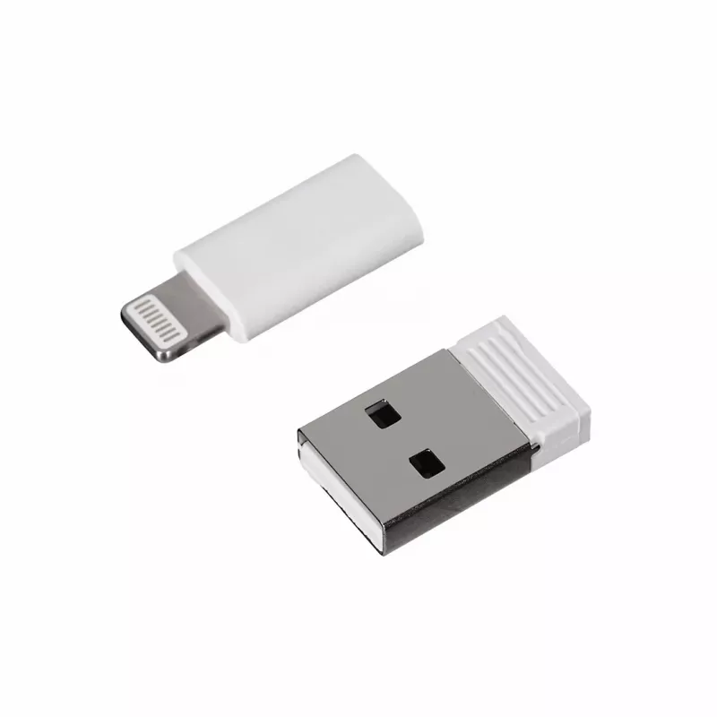 Activejet lanyard con cavo di ricarica 3-in-1, bianco