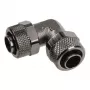 Adattatore 90° 13/10mm a 13/10mm - nichel nero