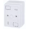 ADELID RM-NT-02T Quadro di distribuzione da parete, 2 moduli, IP40, porta trasparente