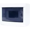 ADELID RM-NT-06T Quadro di Distribuzione da Parete, 6 Moduli, 1 Fila, IP40, Bianco/Grigio