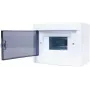 ADELID RM-NT-06T Quadro di Distribuzione da Parete, 6 Moduli, 1 Fila, IP40, Bianco/Grigio