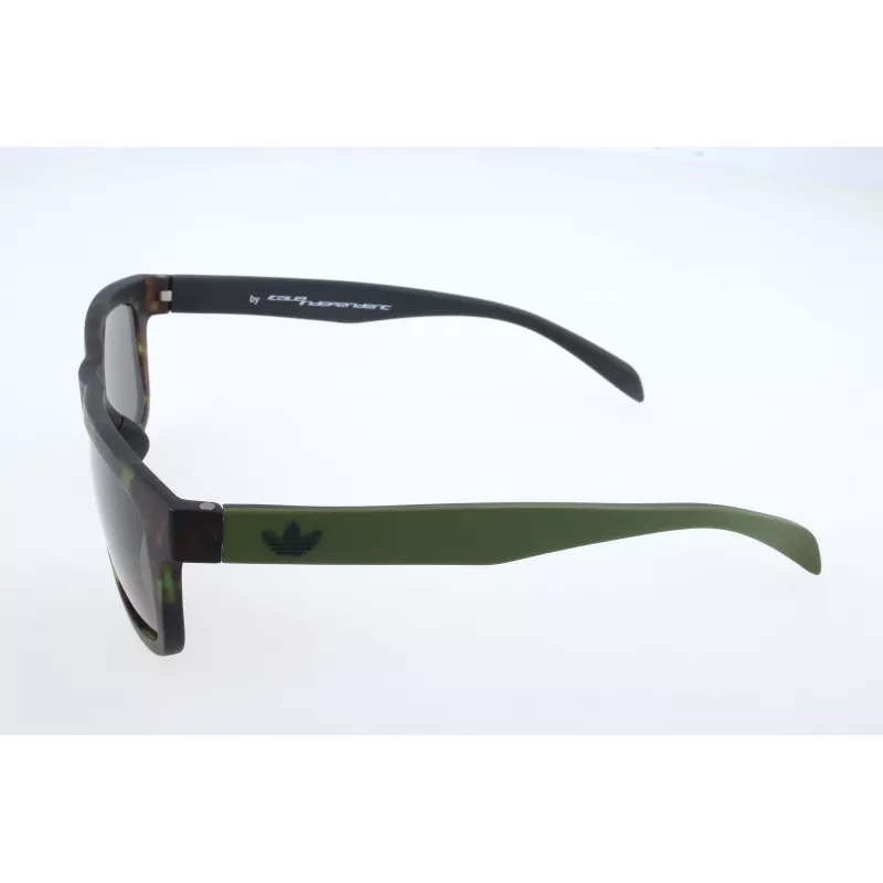 Adidas AOR005-140030 Occhiali da sole uomo montatura nera lenti grigie 54/21/140 mm