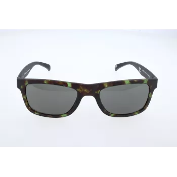 Adidas AOR005-140030 Occhiali da sole uomo montatura nera lenti grigie 54/21/140 mm