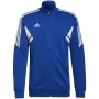 adidas Condivo 22 Giacca da allenamento uomo Team Navy Blue AEROREADY Full Zip Slim Fit