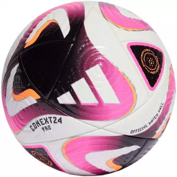 adidas Conext 24 Pro Match Pallone da calcio taglia 5 bianco/rosa/nero