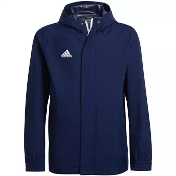 adidas Entrada 22 Giacca all-weather blu navy giovane 116 cm