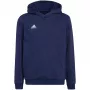 adidas Entrada 22 Felpa con cappuccio bambino blu navy 152 cm