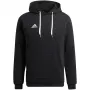adidas Entrada 22 Felpa con cappuccio uomo nera M