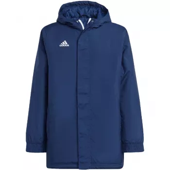 adidas Entrada 22 giacca stadio bambino blu IB6079
