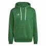 adidas Entrada 22 Felpa con Cappuccio Verde HI2141 Taglia S