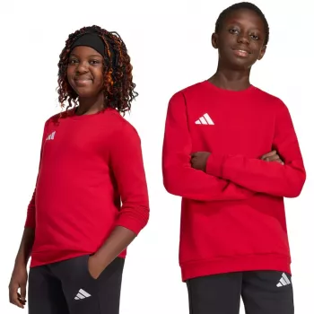 adidas Entrada 26 Felpa bambino rosso 140 cm