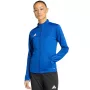 adidas Entrada 26 Giacca da allenamento donna con zip integrale, blu, M