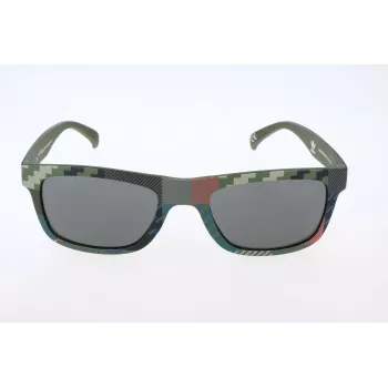 Adidas Occhiali da sole uomo AOR005-PDC030 - montatura rettangolare, protezione UV400, lente 54mm
