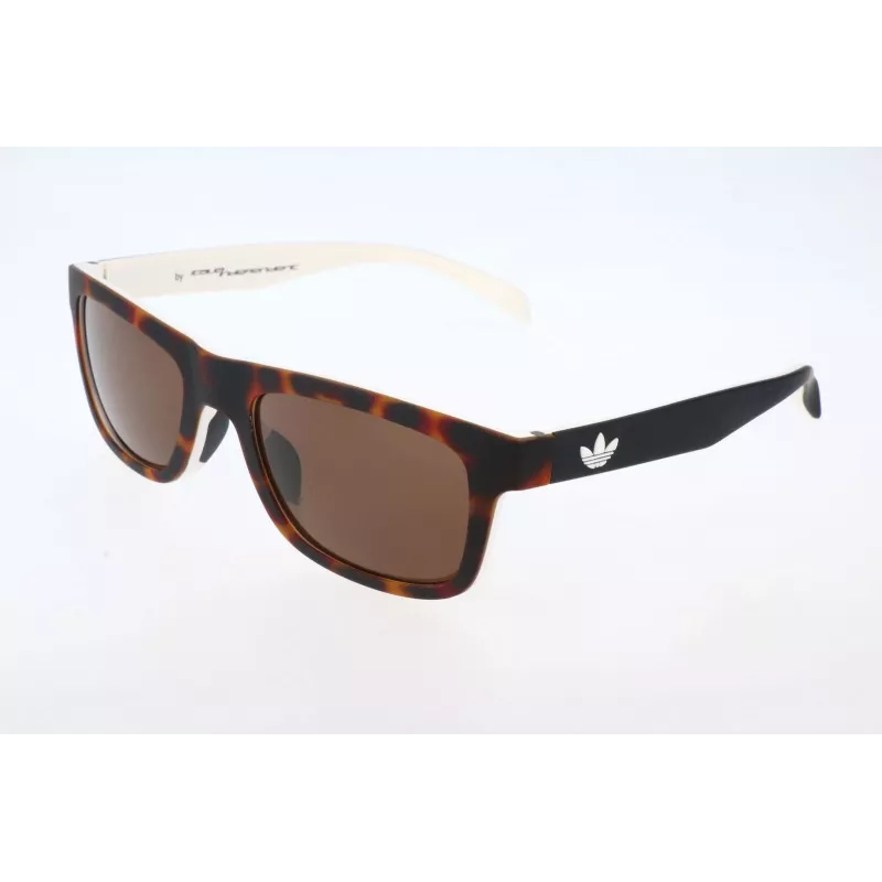 Occhiali da sole uomo Adidas AOR005 - montatura nera, lenti grigie, 54 mm