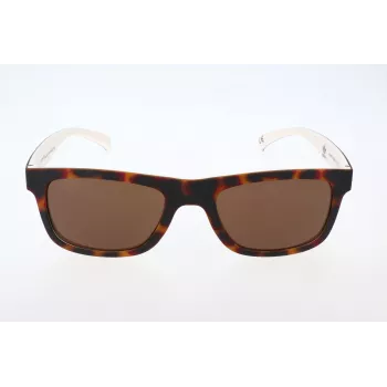 Occhiali da sole uomo Adidas AOR005 - montatura nera, lenti grigie, 54 mm