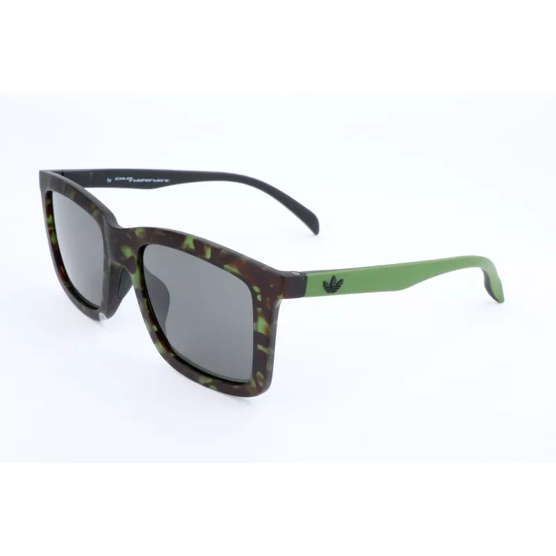 Occhiali da sole uomo Adidas AOR015-140030 - montatura nera, lenti grigie, 53 mm