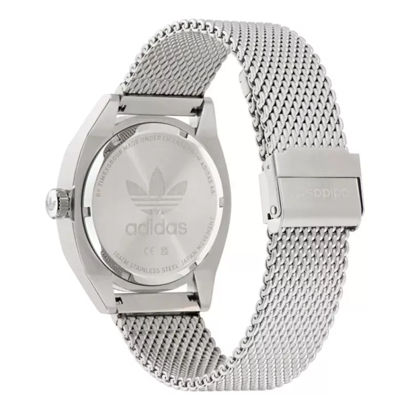 Adidas Orologio digitale da uomo AOFH22502 42mm Cinturino in silicone nero