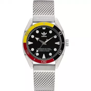 Adidas Orologio digitale da uomo AOFH22502 42mm Cinturino in silicone nero