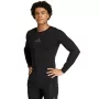 adidas Uomo Maglia Intima Imbottita da Portiere Nero M