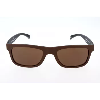 Adidas Originals AOR005-044009 Occhiali da sole rettangolari da uomo - Montatura nera lenti grigie 54mm