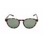 Occhiali da sole uomo rettangolari Adidas Originals AOR028-092009 - montatura nera, lenti grigie, 50 mm