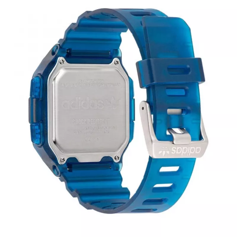 Adidas Project Two orologio da uomo digitale al quarzo AOST22552 48mm silicone nero