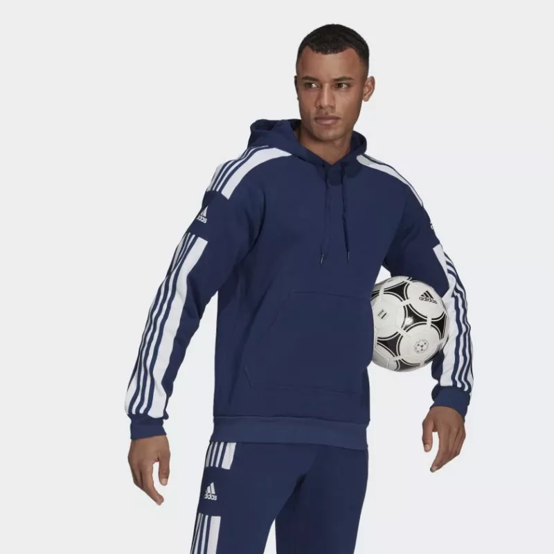 Adidas Squadra 21 Felpa con cappuccio uomo nero
