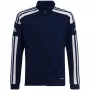 adidas Squadra 21 Felpa da allenamento full zip blu navy junior 116