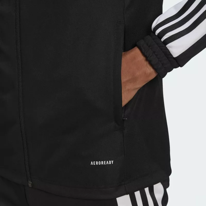 Adidas Squadra 21 Training Quarter-Zip felpa uomo nero taglia M