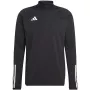 adidas Tiro 23 Competition felpa da allenamento nero HK7644